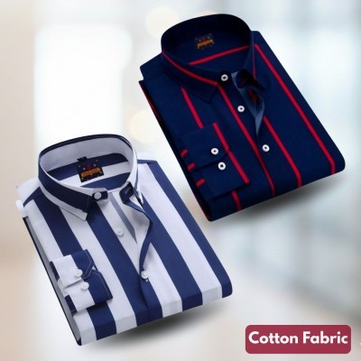 Stripe Shirt Combo(2pc)