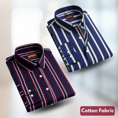Stripe Shirt Combo(2pc)