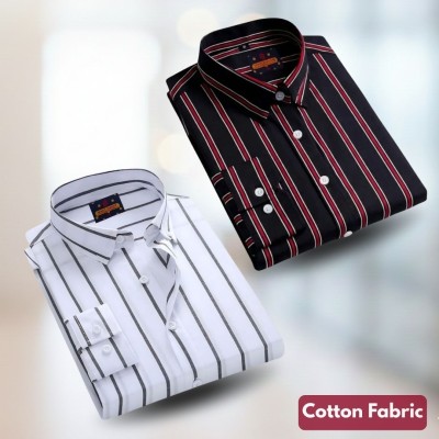 Stripe Shirt Combo(2pc)