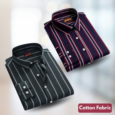 Stripe Shirt Combo(2pc)