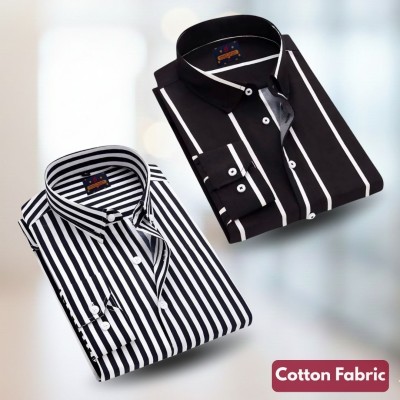 Stripe Shirt Combo(2pc)