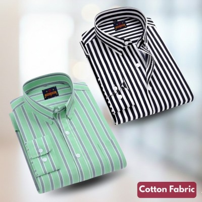 Stripe Shirt Combo(2pc)
