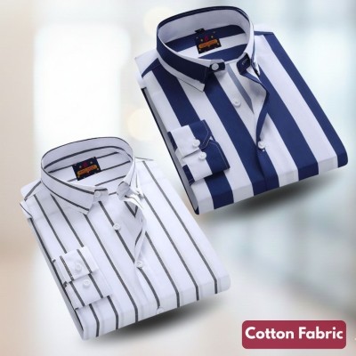 Stripe Shirt Combo(2pc)