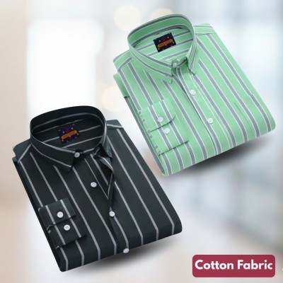 Stripe Shirt Combo(2pc)