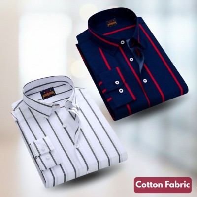 Stripe Shirt Combo(2pc)