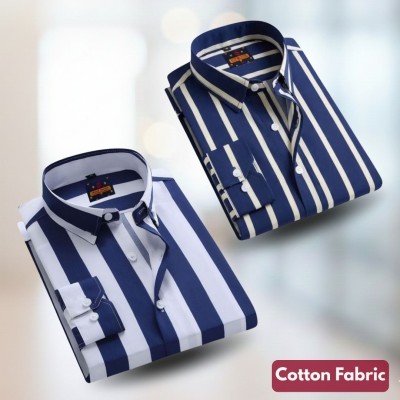 Stripe Shirt Combo(2pc)