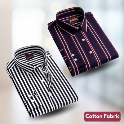 Stripe Shirt Combo(2pc)
