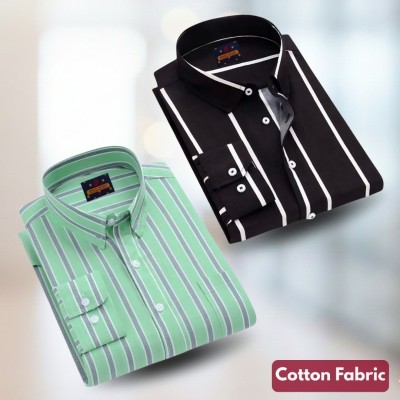 Stripe Shirt Combo(2pc)