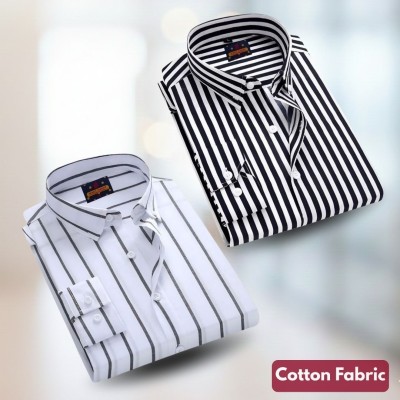 Stripe Shirt Combo(2pc)