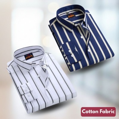 Stripe Shirt Combo(2pc)