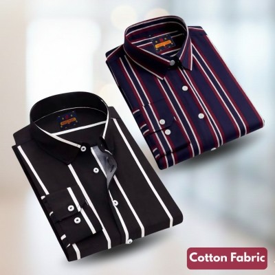 Stripe Shirt Combo(2pc)
