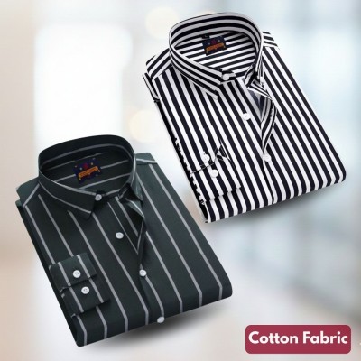 Stripe Shirt Combo(2pc)