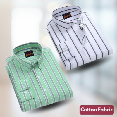 Stripe Shirt Combo(2pc)