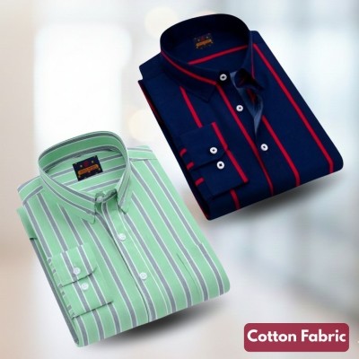 Stripe Shirt Combo(2pc)