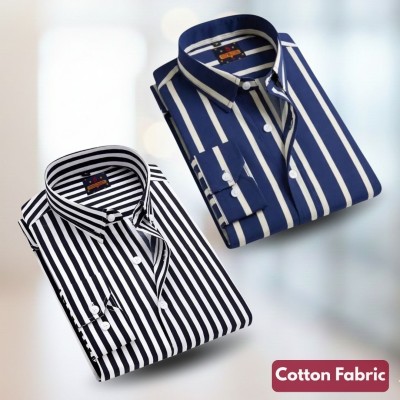 Stripe Shirt Combo(2pc)