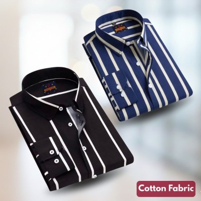 Stripe Shirt Combo(2pc)
