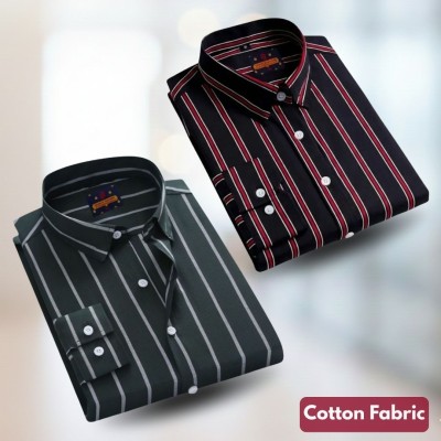 Stripe Shirt Combo(2pc)