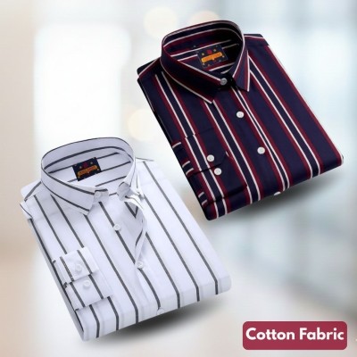 Stripe Shirt Combo(2pc)