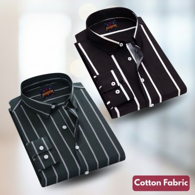 Stripe Shirt Combo(2pc)