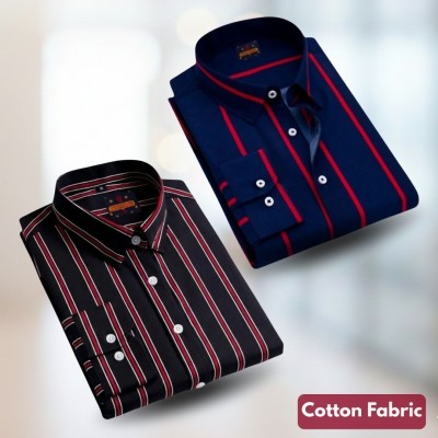 Stripe Shirt Combo(2pc)