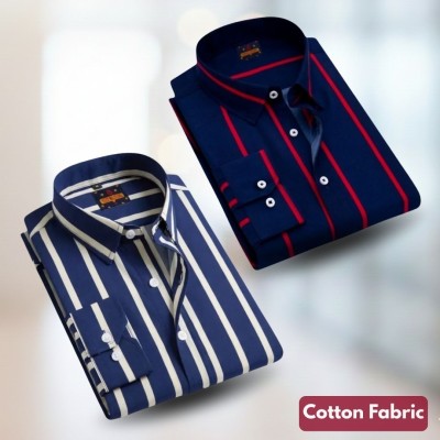 Stripe Shirt Combo(2pc)