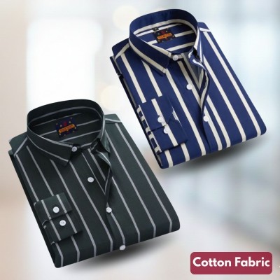 Stripe Shirt Combo(2pc)