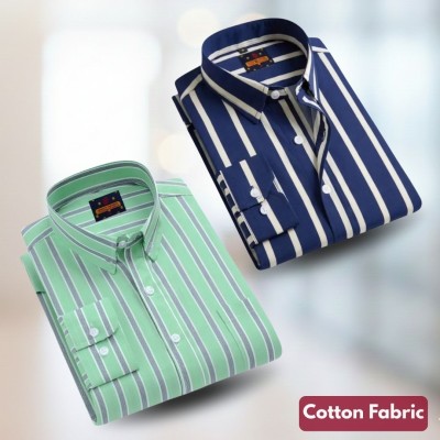 Stripe Shirt Combo(2pc)