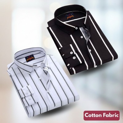 Stripe Shirt Combo(2pc)