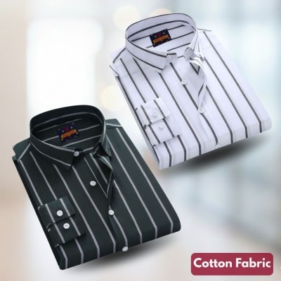 Stripe Shirt Combo(2pc)