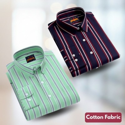 Stripe Shirt Combo(2pc)