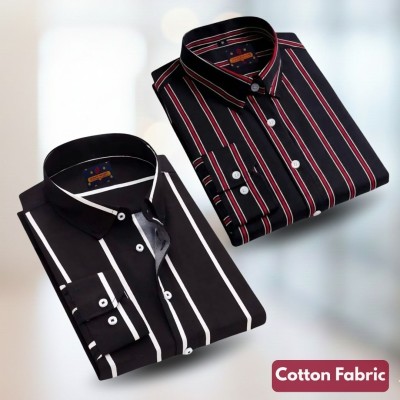 Stripe Shirt Combo(2pc)