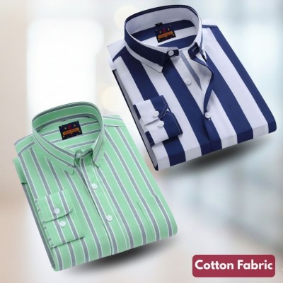 Stripe Shirt Combo(2pc)