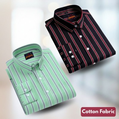 Stripe Shirt Combo(2pc)