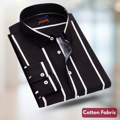 Single Pocket Stripe Shirt