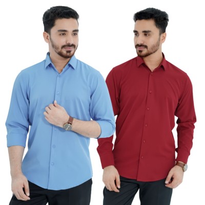 Sky & Maroon(2pcs)