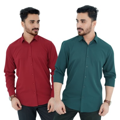Maroon & SeaGreen(2pcs)