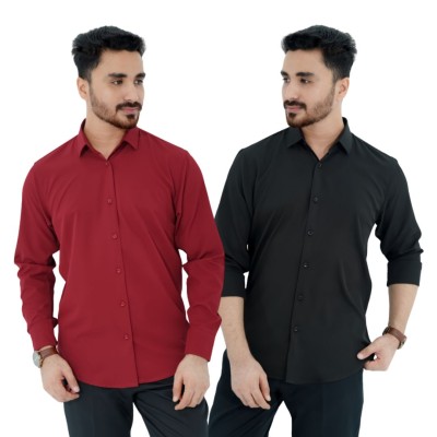 Maroon & Black(2pcs)