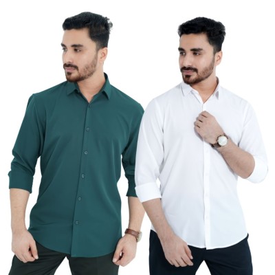 White & SeaGreen(2pcs)