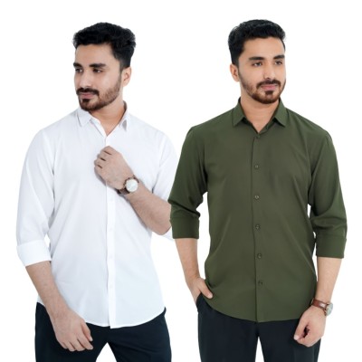 White & Olive(2pcs)
