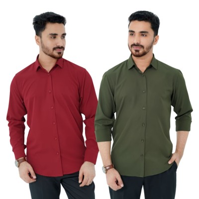 Maroon & Olive(2pcs)